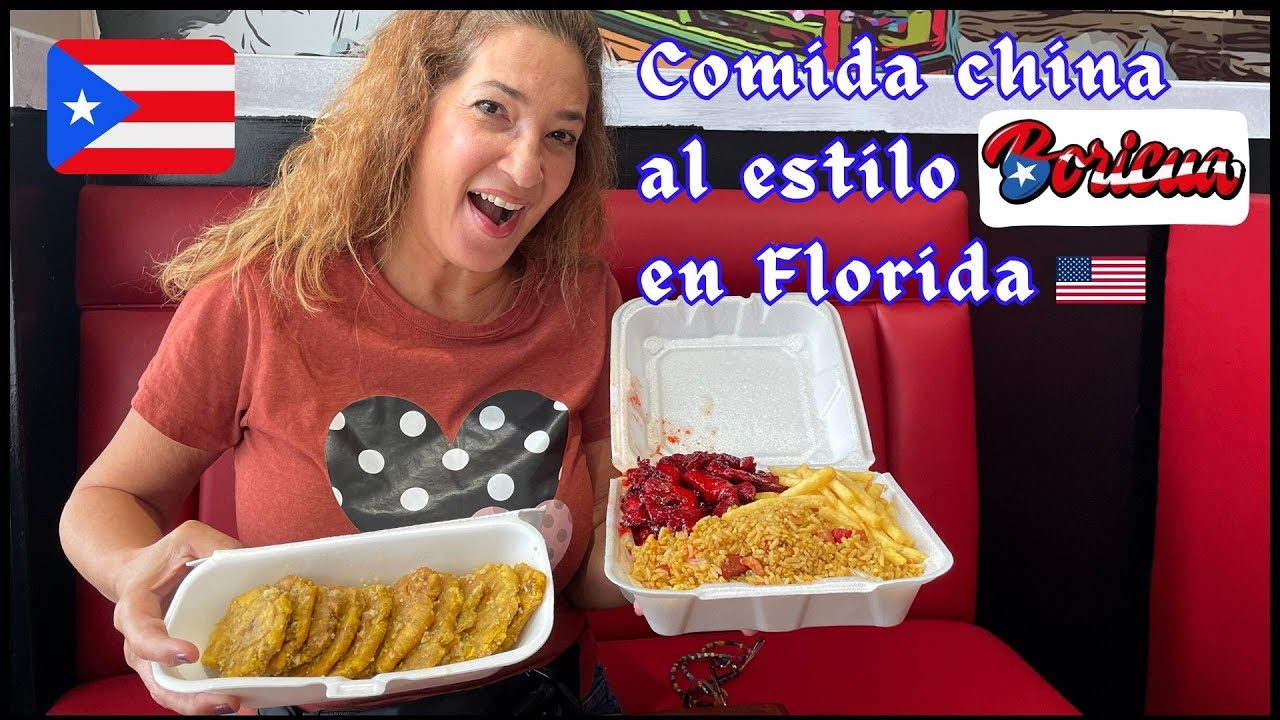 Encontré COMIDA CHINA al estilo de Puerto Rico 🇵🇷en Florida