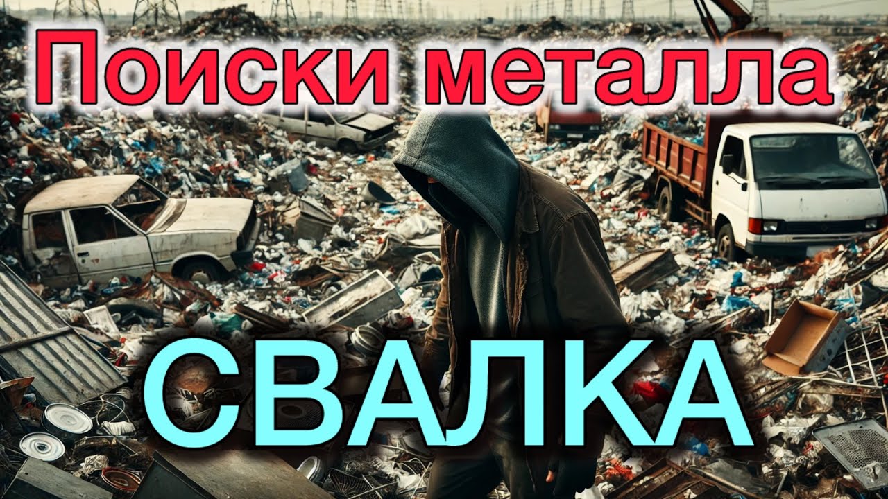 Экспедиция на свалку: очистка алюминия от мусора