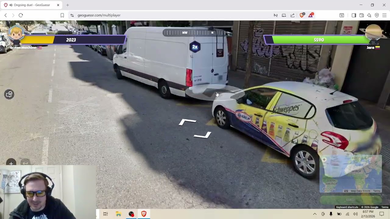 Geoguessr Duels (2026-02-13)