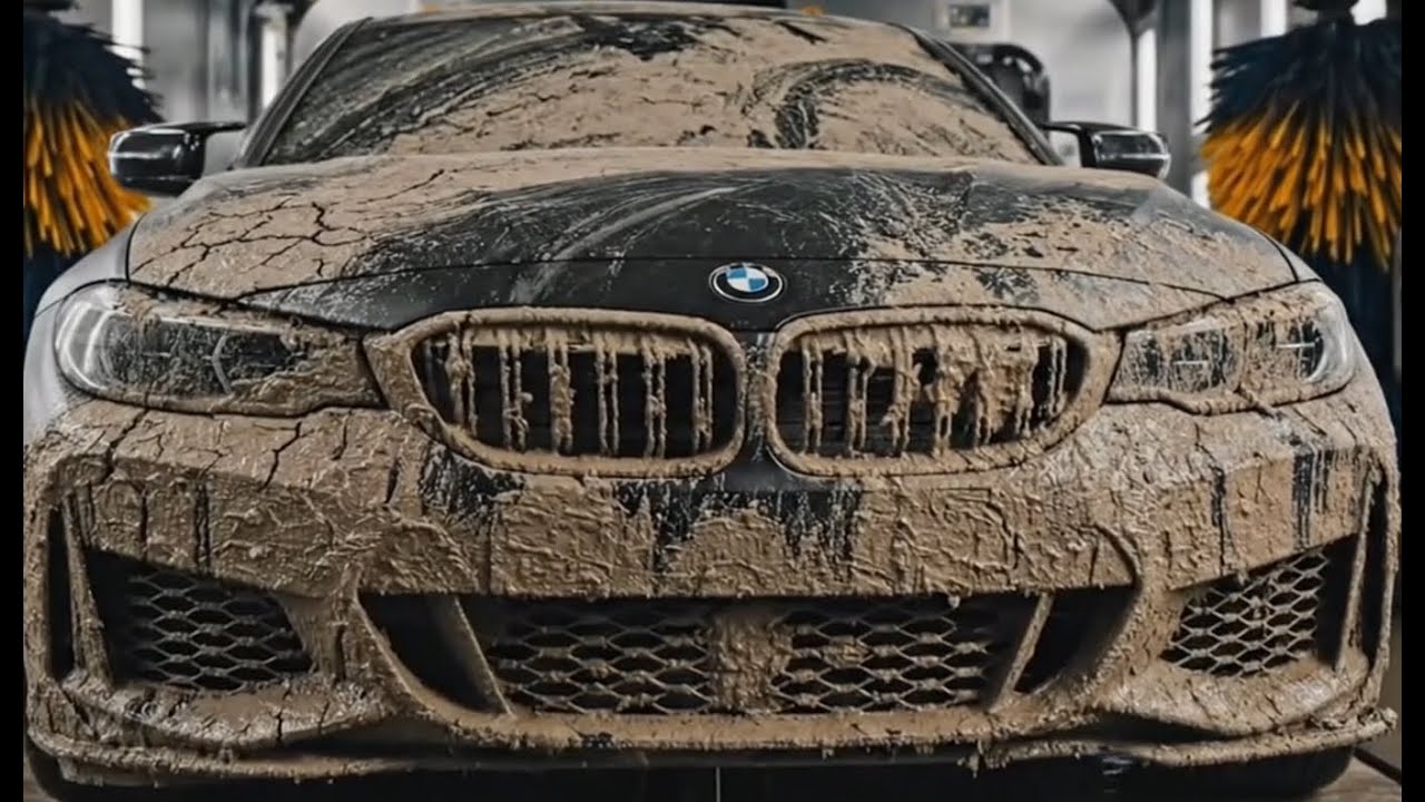 Inside a Modern Car Wash Factory Plant | What's the BEST Way to Wash a BMW?