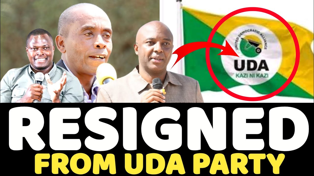 Mt Kenya Bleeds as Mass RESIGNATION From UDA Hit Ruto!