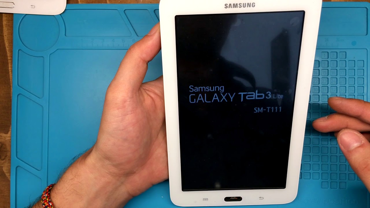 Замена Тачскрина Samsung Galaxy Tab 3 Lite SM-T111 / touch screen replacement