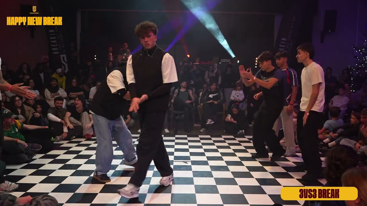 HAPPY NEW BREAK 2025 | Poule B Breakin Kids VS AJDR Breakerz