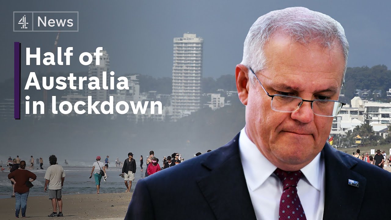 Covid in Australia: Nearly half of the population goes into lockdown amid slow vaccine rollout