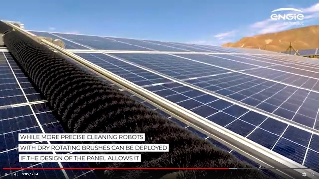 ENGIE Laborelec - Cleaning optimization for solar PV power plants