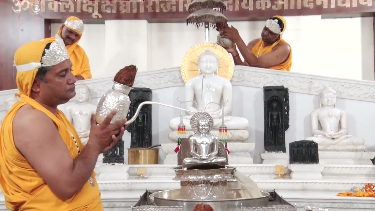 25-06-2024 Abhishek Shantidhara Gunoday Tirth  Gulgav khekdi #aadinathtv #aadinathtv