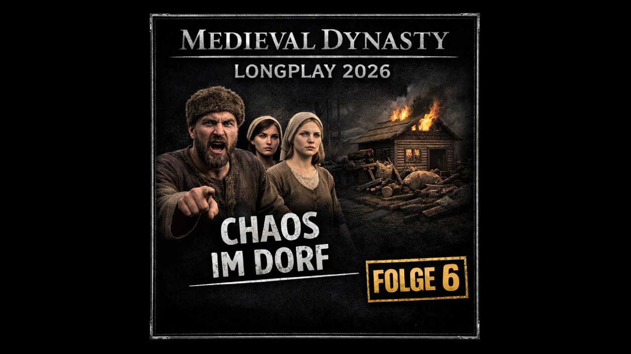 Medieval Dynasty – Longplay 2026 | Folge 5 – Chaos im Dorf