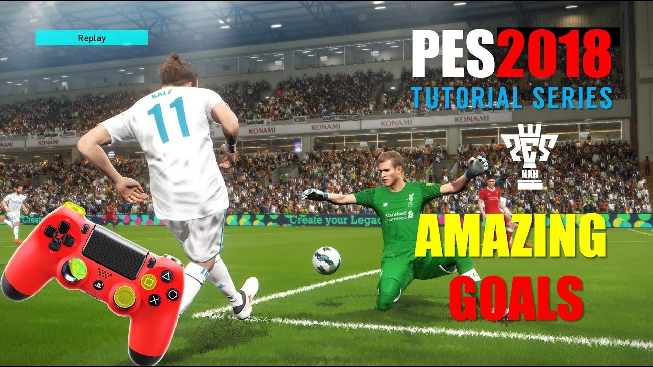 PES 2018 Amazing Goals Tutorial - Episode 4