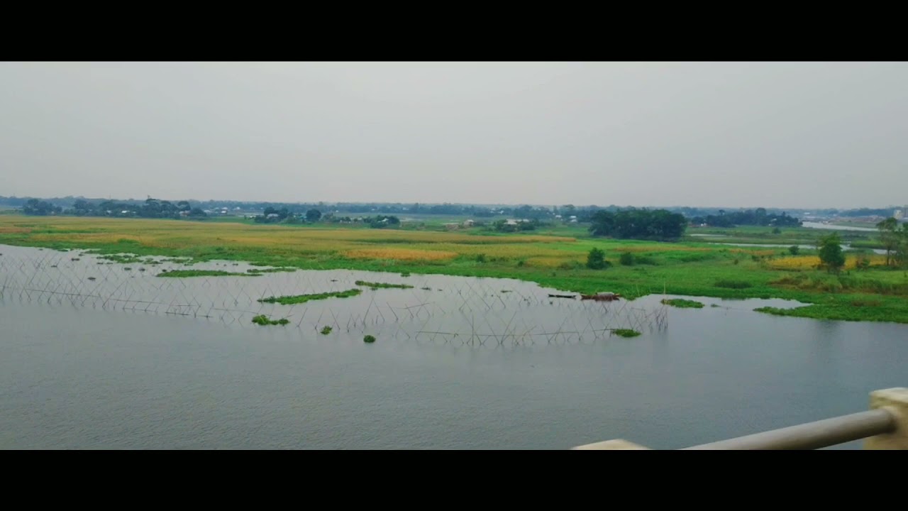 A beautiful scene from Daudkandi Bridge, Cumilla.