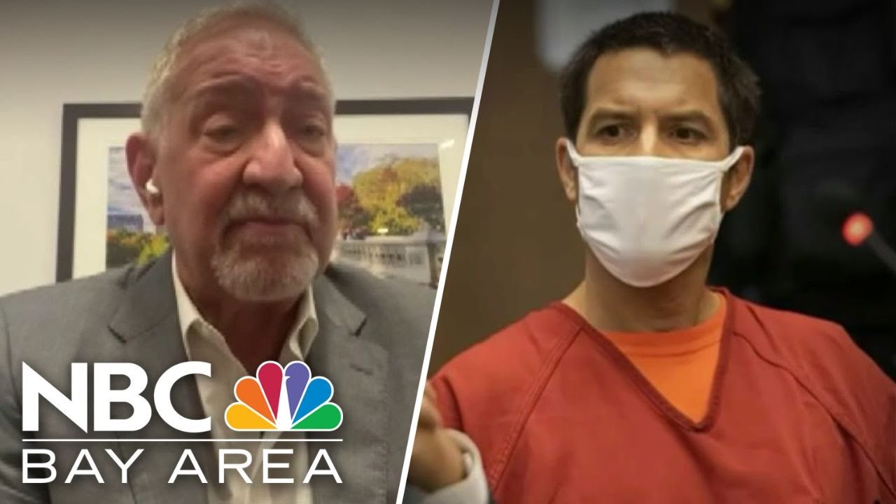 Attorney Mark Geragos reacts after LA Innocence Project takes up Scott Peterson case