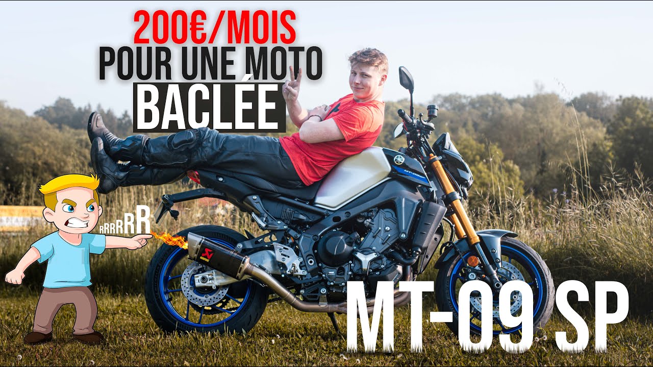 200€/MOIS POUR 95cv ET UNE FINITION HONTEUSE 😡🤢  MT-09 SP