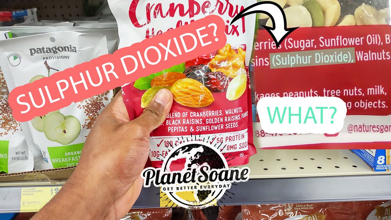 What Is Sulfur Dioxide And Why Is It Used On Dried Fruit And Trail Mixes? 4k