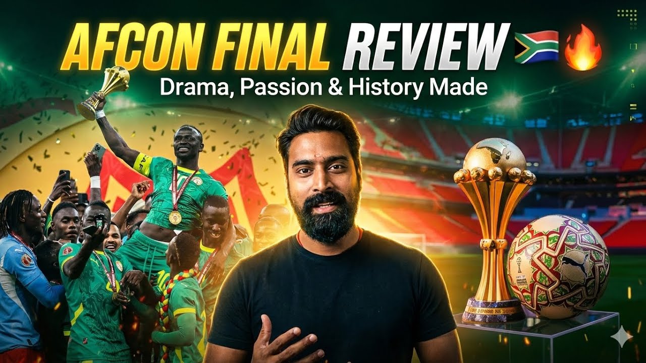 AFCON FINALS  2026 - REVIEW TAMIL | FOOTBALL DADDY | Adreno Monkeys