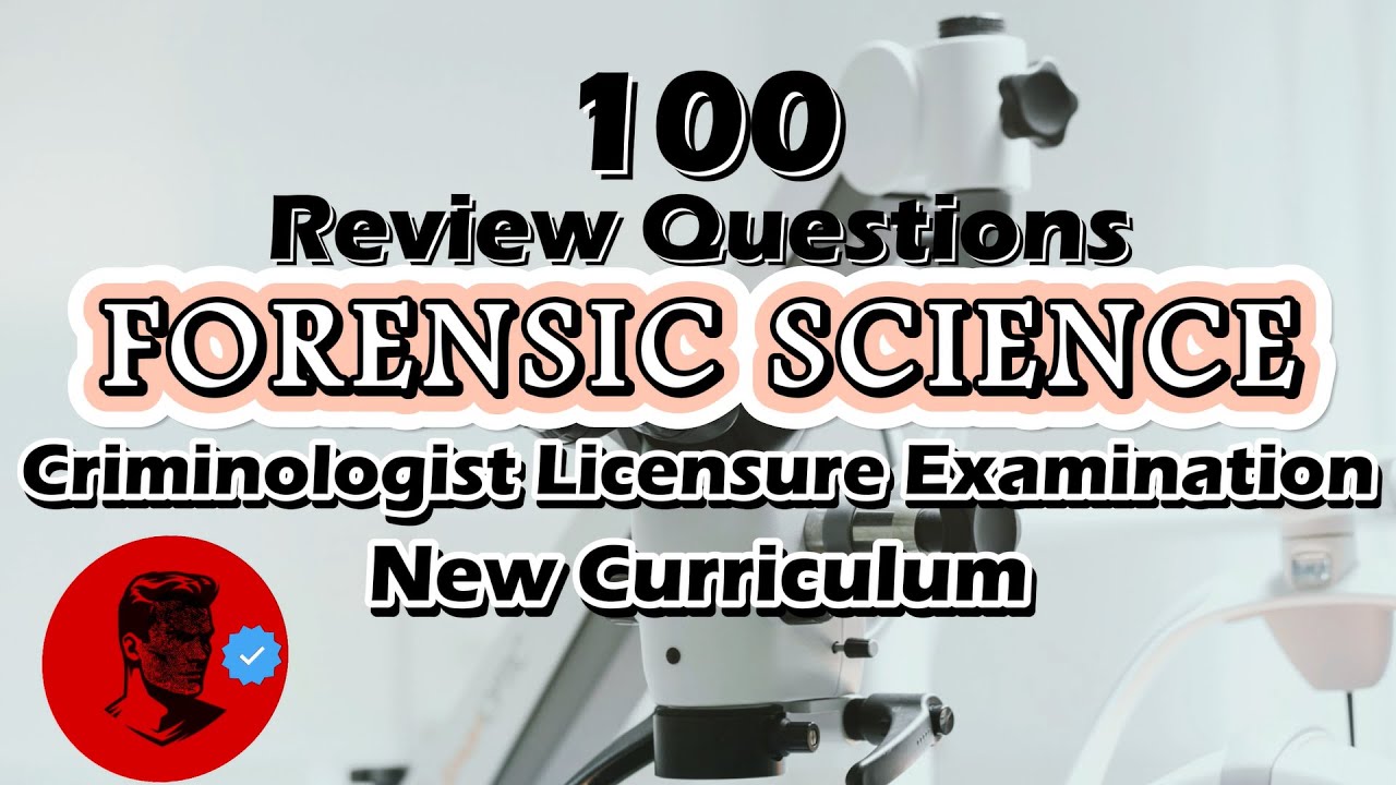 Part 1 FORENSIC SCIENCE 100 Review Questions | PRE-BOARD QUESTIONS | Study Smarter Not Harder