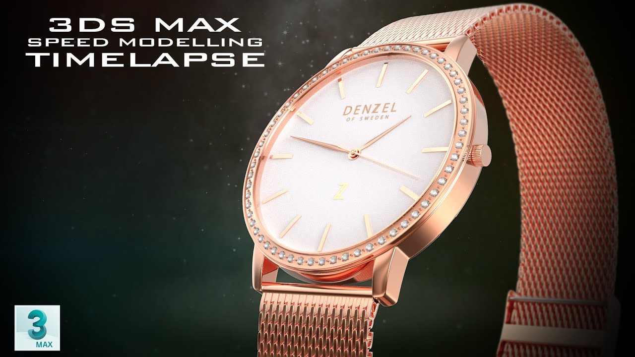 3DS Max - Watch Speed Modelling - Timelapse
