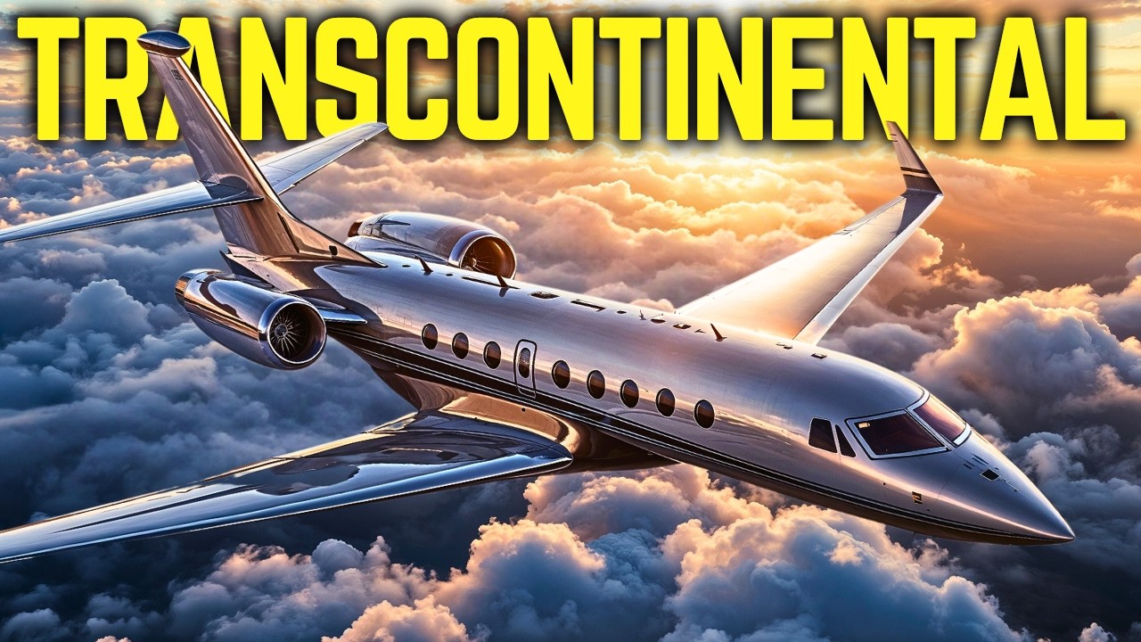 Top 5 Private Jets for Transcontinental Flights