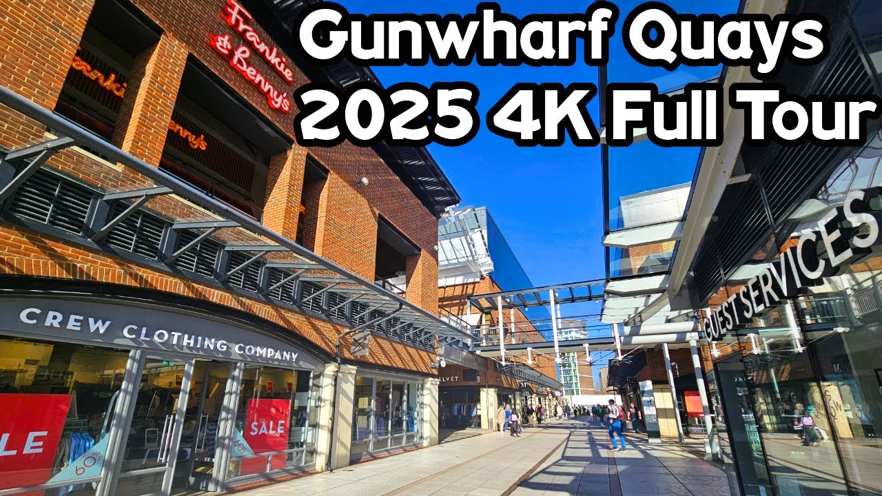 Gunwharf Quays 2025 Full Tour