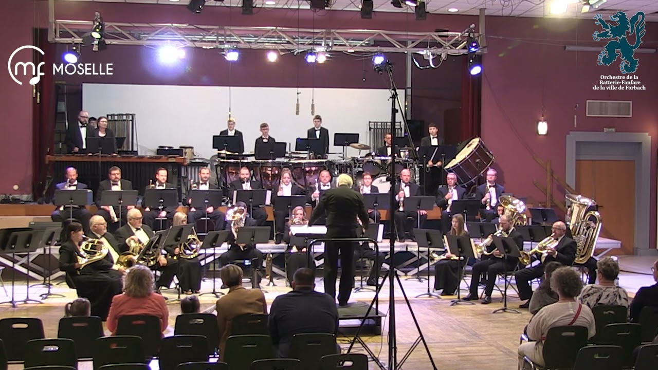 Concours CMF 2023 . Batterie Fanfare de Forbach .Kneller Hall de Jean-Jacques Caplier et S Nicolle
