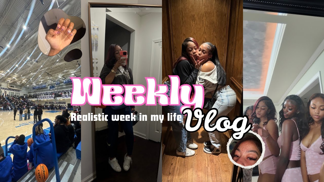 Realistic Week In My Life☀️ | Partyy | Lashes | Galentines | Nails by @krylxbyny_ | etc…