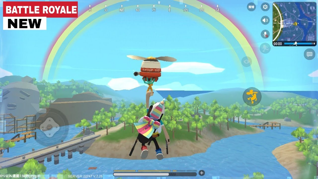 SAUSAGE MAN BATTLE ROYALE Gameplay iOS/Android Download - 香肠派对