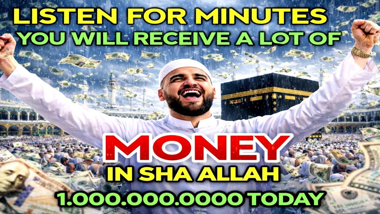 AFTER 2 MINUTES YOU WILL RECEIVE A LOT OF MONEY – DUA FOR RIZQ AND WEALTH – DUA FOR RIZQ IMMEDIATELY