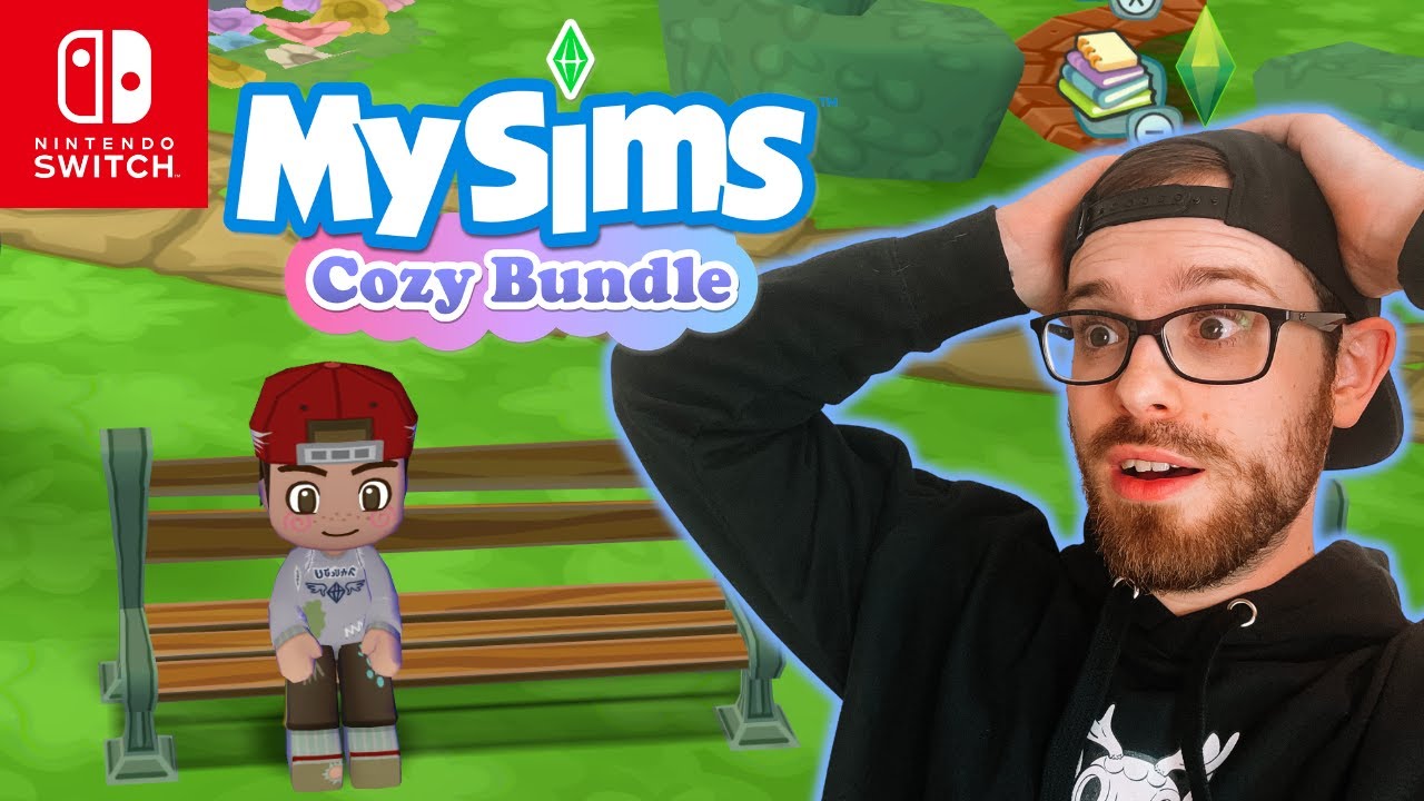 PLAYING MY SIMS ON NINTENDO SWITCH!! (My Sims Cozy Bundle)
