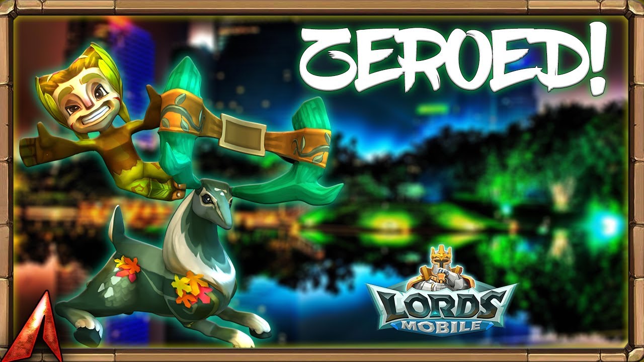 550M Might Zeroed in War Gear! Lords Mobile