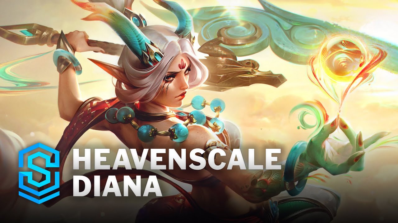 Heavenscale Diana Skin Spotlight - League of Legends