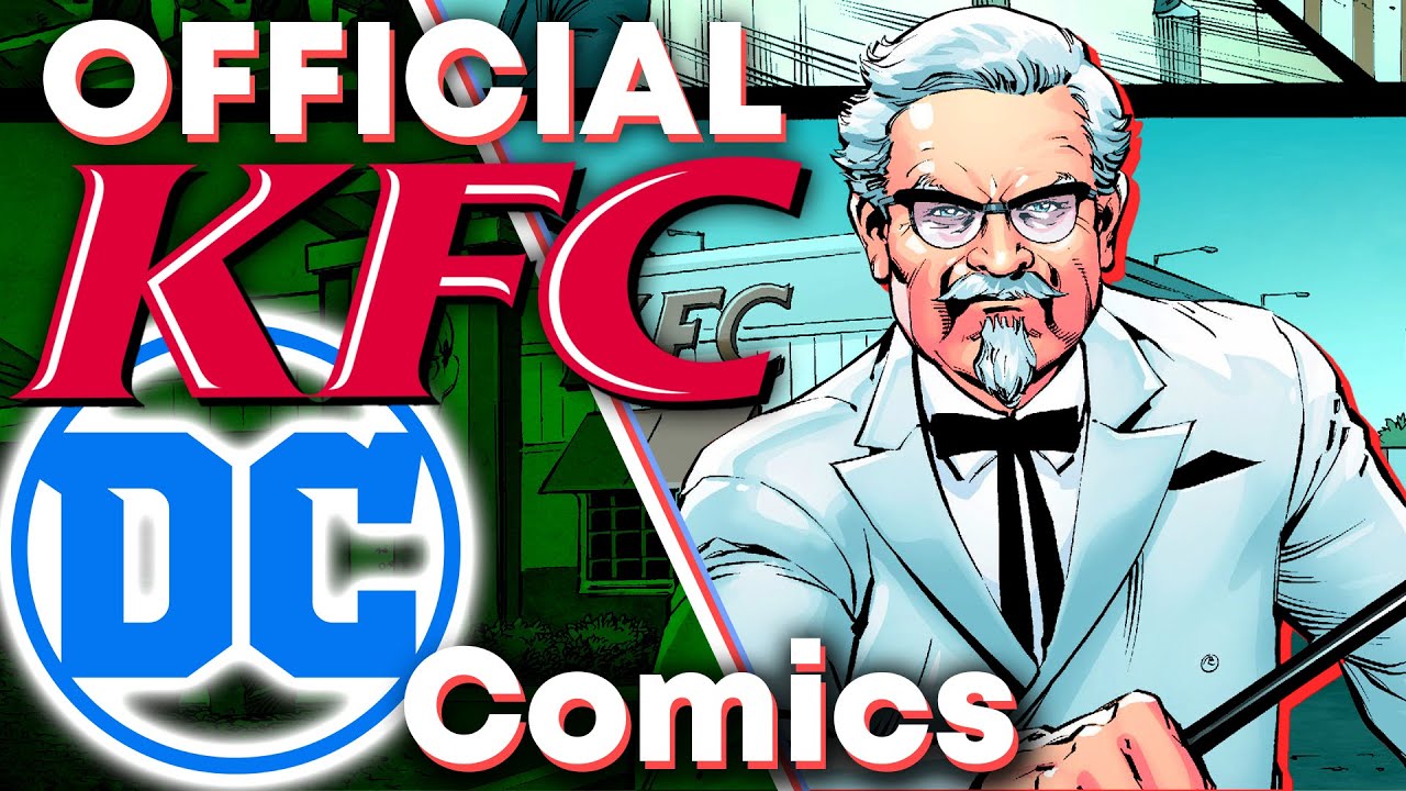 БЕЗУМНАЯ трилогия KFC от DC Comics!