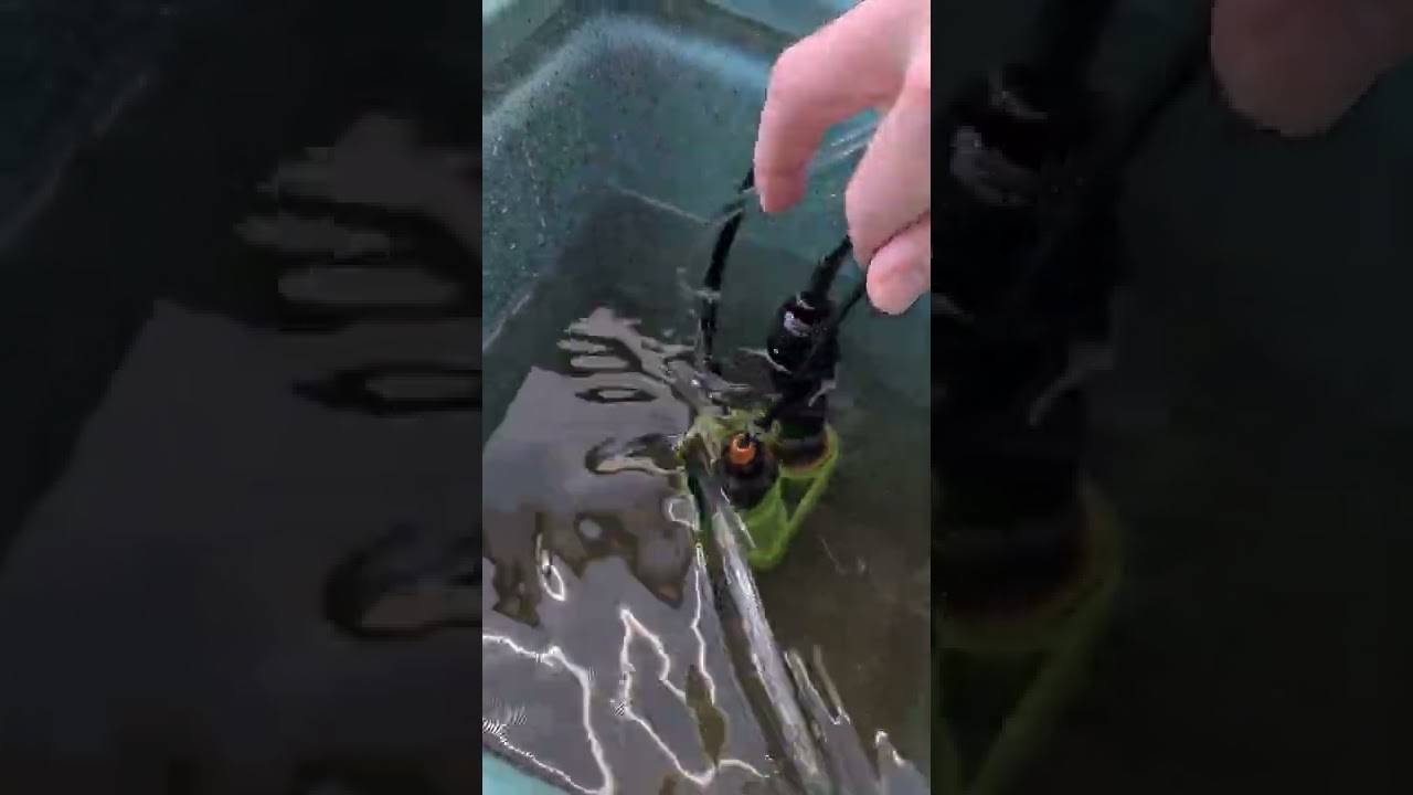 Hydroponic water automation test - EC & PH