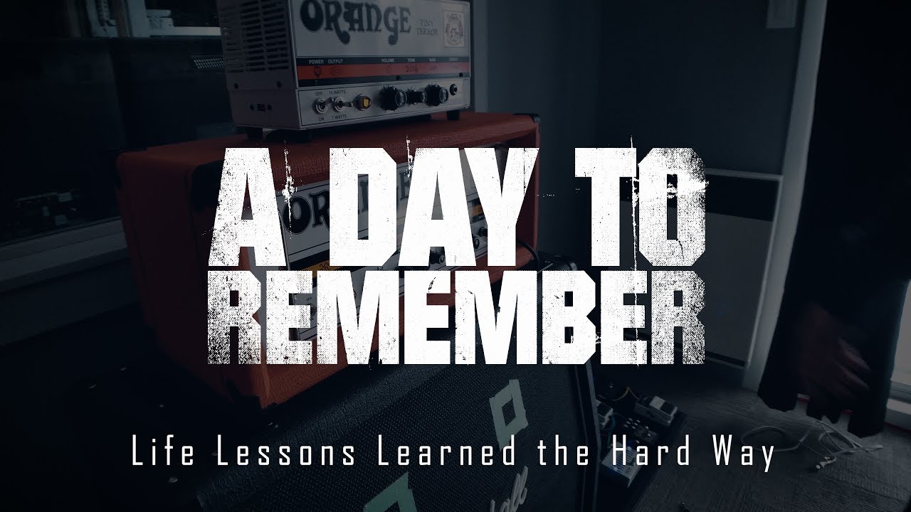 A Day To Remember  - Life Lessons Learned The Hard Way (Full Instrumental cover)
