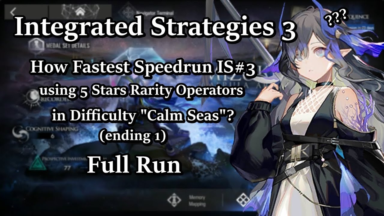 [Arknights] How Fastest Speedrun IS#3 Using 5 Stars Operators Only in Difficulty 