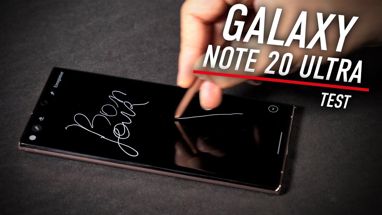 Test complet du Galaxy Note 20 Ultra