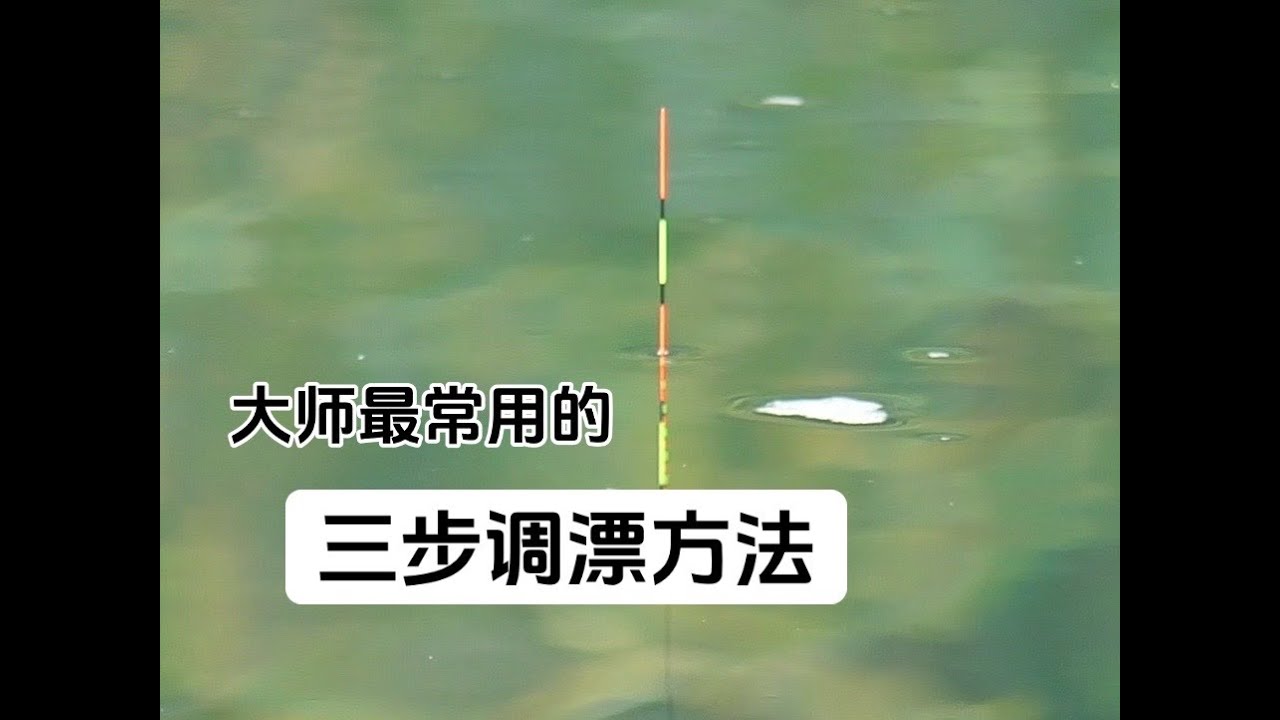 调漂：大师最常用的“三步调漂方法”分享！堪称经典调漂！ #钓鱼的乐趣只有钓鱼人懂 #钓鱼人就是这么疯狂 #船长浮漂 船长漂官方旗舰店