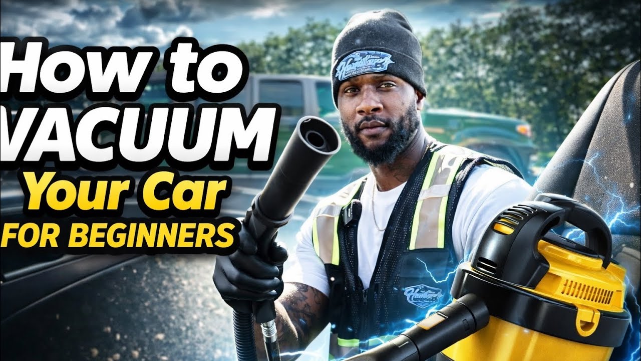 Как пылесосить для начинающих — Hunters Mobile Detailing
