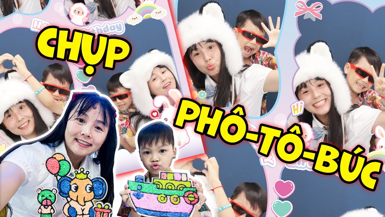 Thử Thách Dẫn Em Ziu Đi Chơi Trung Tâm Thương Mại - Buổi Chụp Ảnh Photo booth Bất Ổn