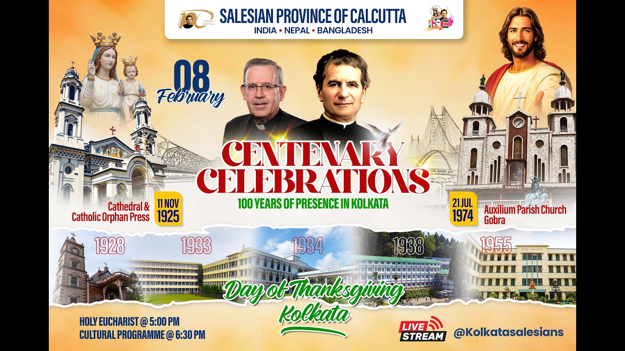 LIVE: Centenary Closing Ceremony: Holy Mass and Cultural Programme @