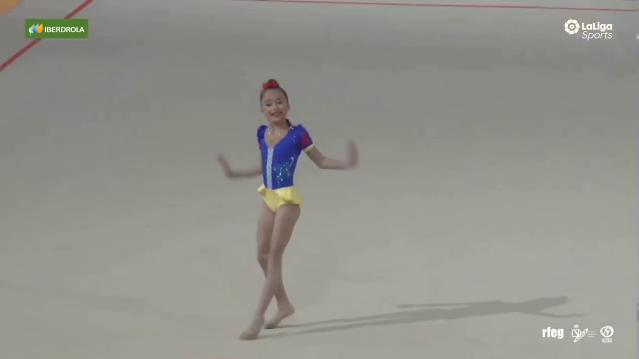 Campeona de Andalucia prebenjamin base 2019!!! Alejandra González GR Huelva 💜