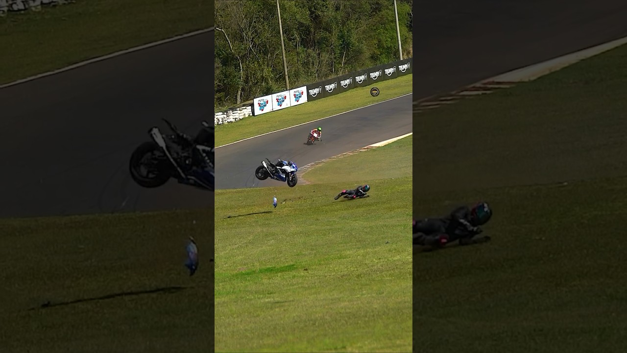 UM DOS ACIDENTES MAIS FEIOS DA MOTOVELOCIDADE BRASILEIRA #cascavel #moto1000gp #superbike