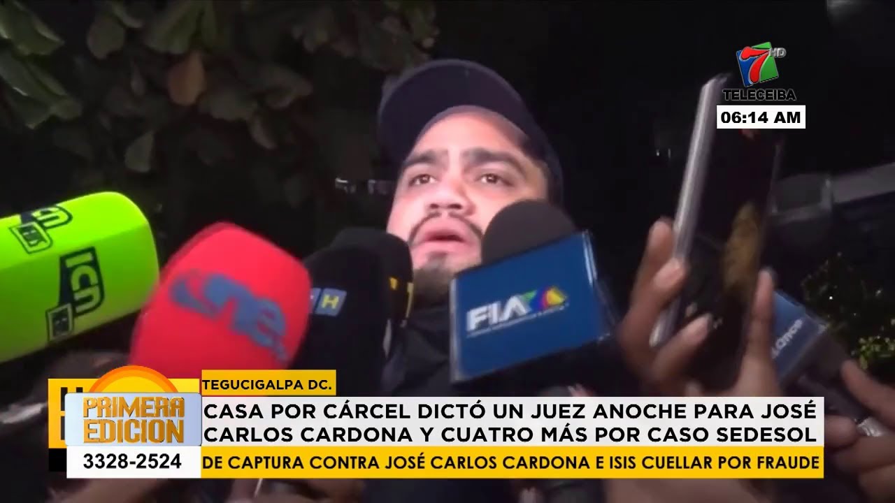 Casa por cárcel dicto un juez anoche para José Carlos Cardona y cuatro más por caso SEDESOL