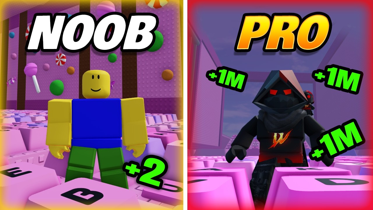 Speed ​​Keyboard Escape: Noob to Pro - Новая игра Roblox, эпизод #8