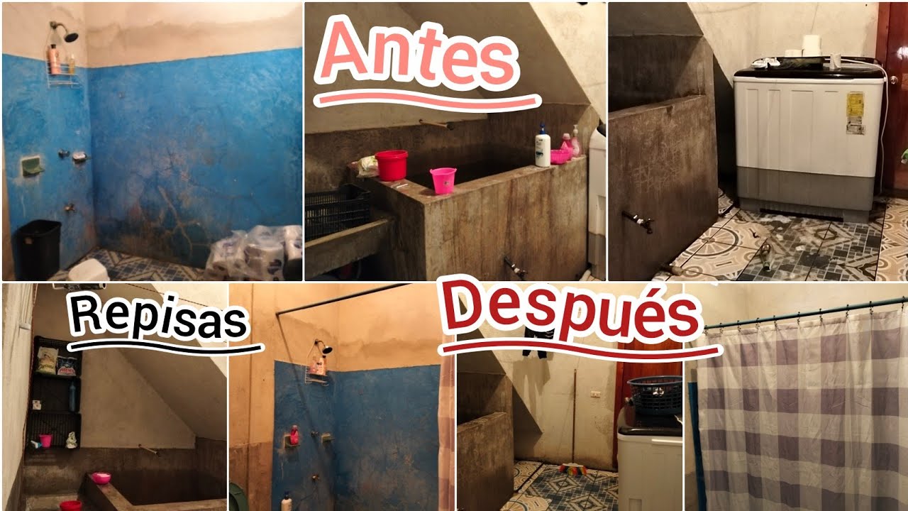 ✨ Limpieza 🫧extrema del 🚽 baño  .➕se nos fue la luz 🚦#minivlog  