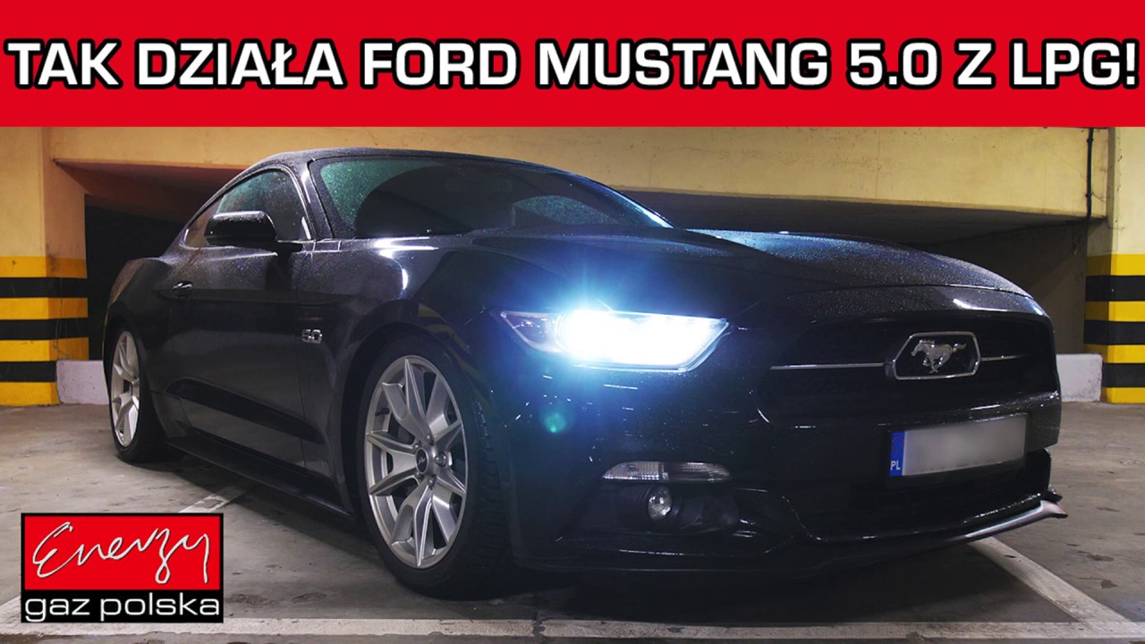 TAK MONTUJEMY LPG W MUSTANGU 5.0 V8 460KM 2015rok w Energy Gaz Polska!