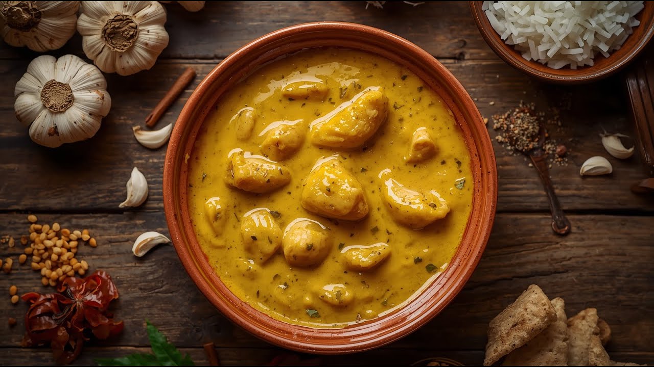How to Make Garlic and Poppy Seeds Curry | Easy Indian Curry Recipe