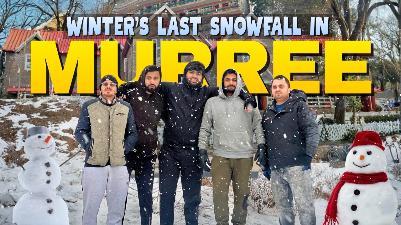 SNOWFALL ADVENTURE IN MURREE | 16 Hours trip with endless fun  🥶 | Travel Vlog