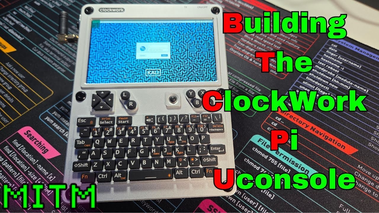 Сборка консоли Clockwork Pi UConsole CM5 CyberDeck &ndash; полное руководство и первые впечатления (202...