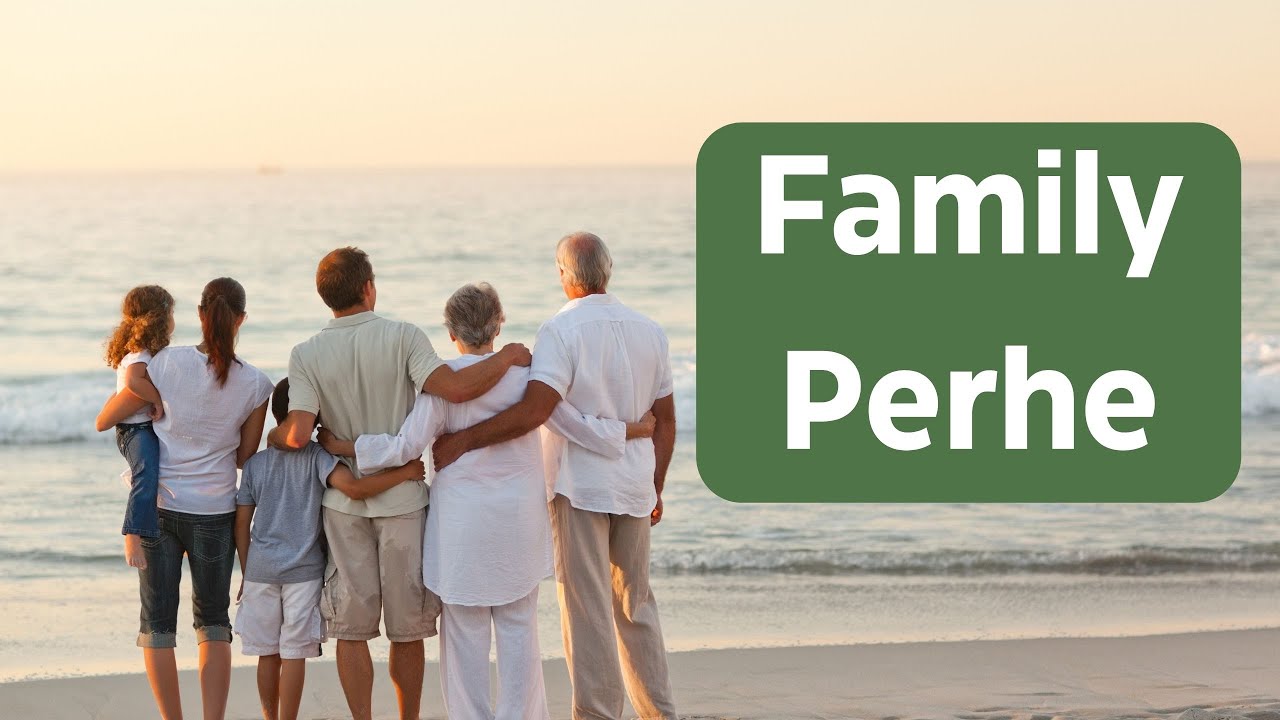 Family Vocabulary in Finnish - Perhe