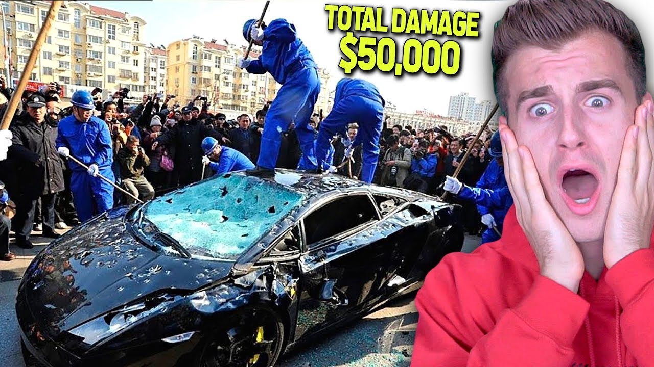 Angry People Vs. Sports Cars