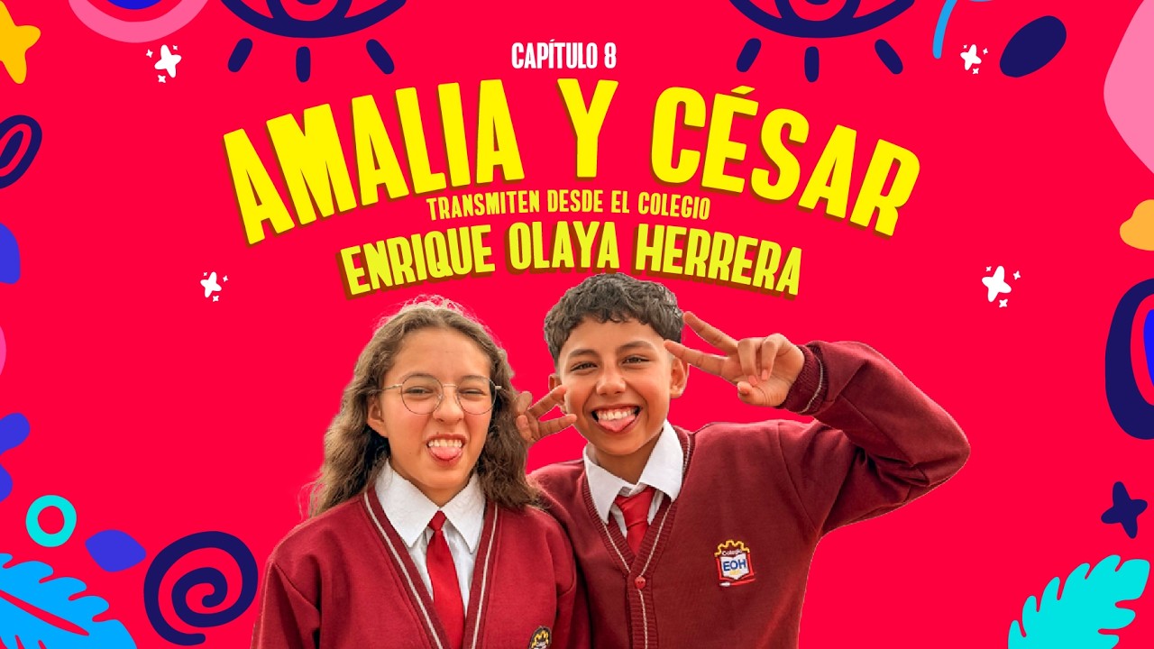 #MagazineGravitantes 📺 Temporada 2: Amalia y César transmiten desde el Colegio Enrique Olaya Herrera