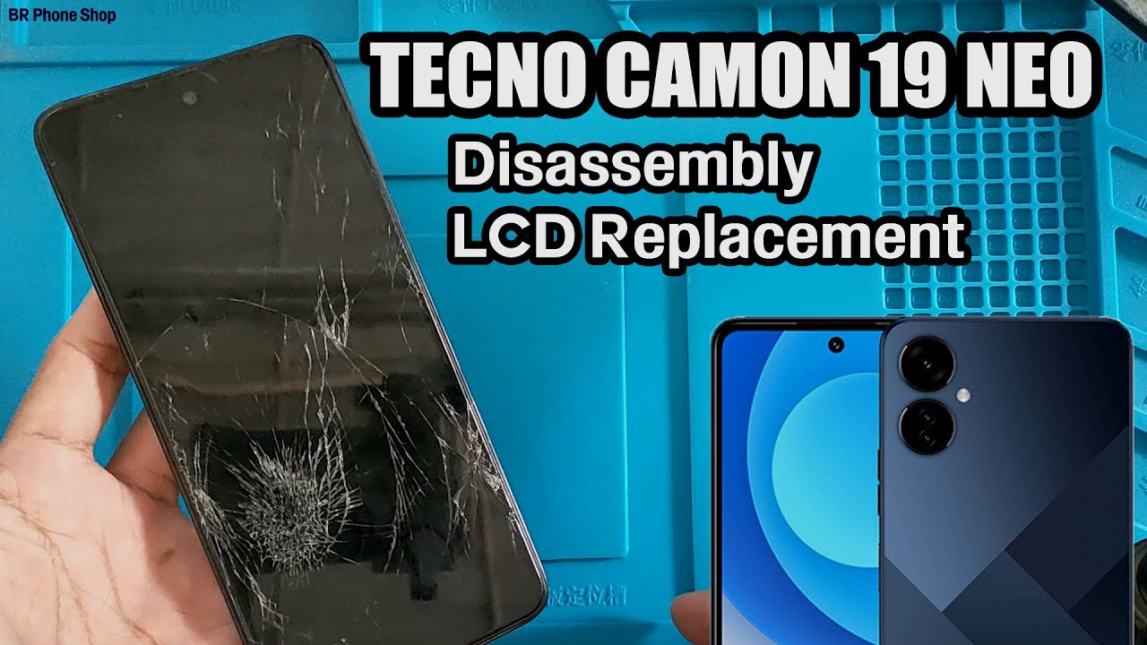 Tecno Camon 19 Neo LCD Replacement/ Disassembly TECNO CAMON 19 NEO Display Replace